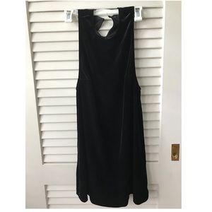 American Apparel Black Velvet shift